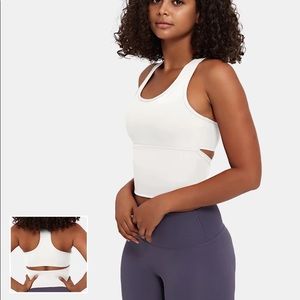 HALARA In My Feels Cloudful® U Neck Racerback Cut Out Yoga Tank Top